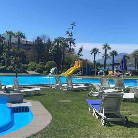 Appartamento Con Piscina E Sauna Bissone Ngoại thất bức ảnh