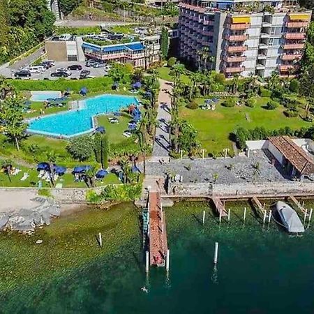 Appartamento Con Piscina E Sauna Bissone Ngoại thất bức ảnh