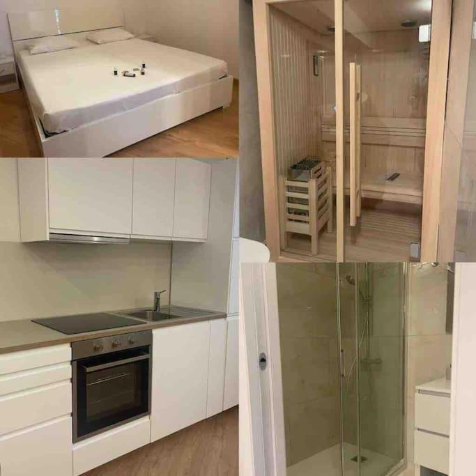 Appartamento Con Piscina E Sauna Bissone Ngoại thất bức ảnh
